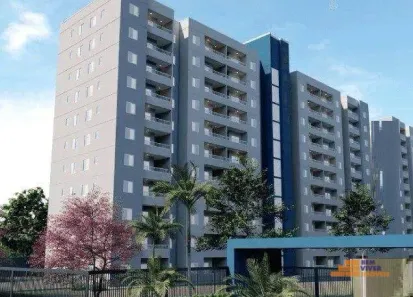 Apartamento com 2 Quartos à venda, 47m² no Jardim Gurilândia, Taubaté