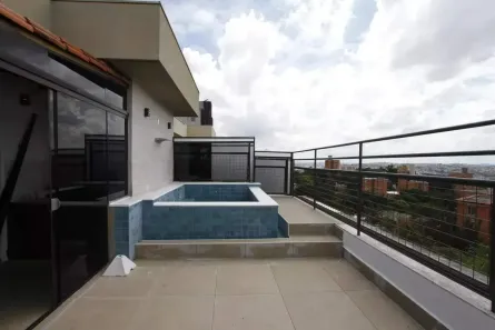 Cobertura com 4 Quartos para alugar, 222m² no Buritis, Belo Horizonte