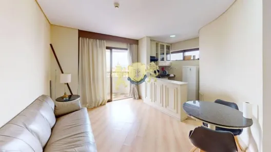 Flat com 1 Quarto para alugar, 55m² no Bela Vista, São Paulo