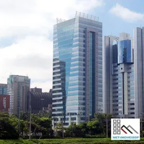 Sala Comercial para alugar, 136m² no Cidade Monções, São Paulo