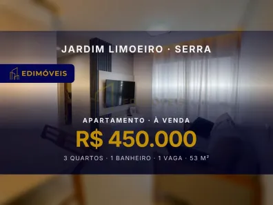 Apartamento com 3 Quartos à venda, 53m² no Jardim Limoeiro, Serra