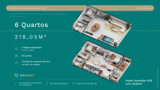 Apartamento com 6 Quartos à venda, 218m² no Tamandaré, Tamandaré