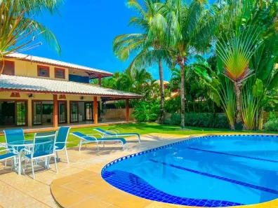 Casa de Condomínio com 5 Quartos para venda ou aluguel, 600m² no Praia do Forte, Mata de São João