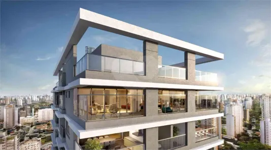 Apartamento com 3 Quartos à venda, 131m² no Santo Amaro, São Paulo