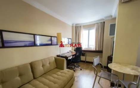 Flat com 1 Quarto para alugar, 30m² no Cerqueira César, São Paulo