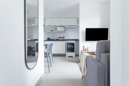Apartamento com 2 Quartos para alugar, 38m² no Várzea da Barra Funda, São Paulo