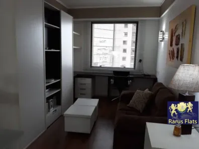 Flat com 1 Quarto para alugar, 40m² no Itaim Bibi, São Paulo
