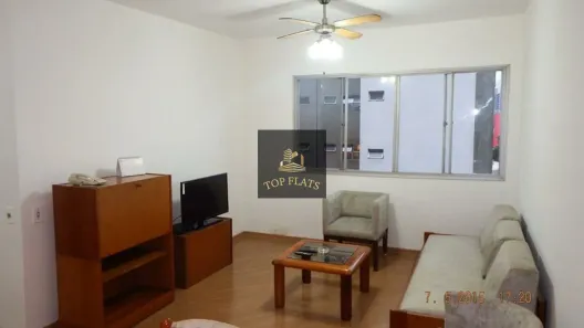 Flat com 1 Quarto para alugar, 40m² no Itaim Bibi, São Paulo