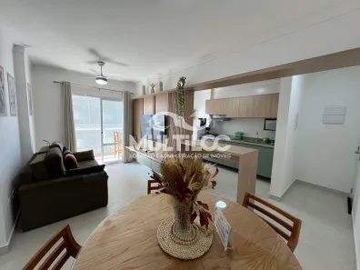 Apartamento com 1 Quarto para alugar, 54m² no Boqueirão, Praia Grande