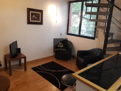 Flat com 1 Quarto para alugar, 45m² no Vila Olímpia, São Paulo