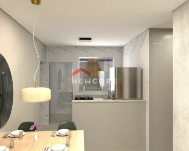 Casa de Condomínio com 2 Quartos à venda, 66m² no Novo Progresso, Contagem
