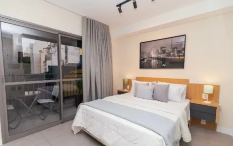 Apartamento com 1 Quarto à venda, 24m² no República, São Paulo