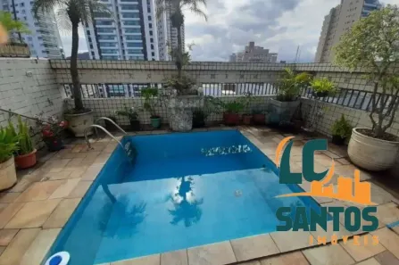 Cobertura com 3 Quartos à venda, 320m² no Gonzaga, Santos