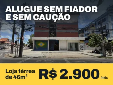Ponto Comercial com 2 Quartos para alugar, 46m² no Centro, Fortaleza