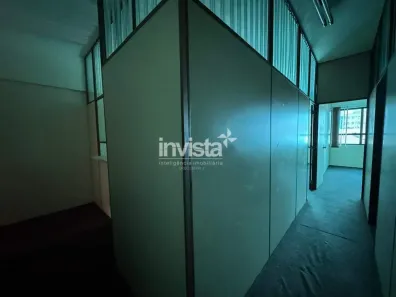 Sala Comercial com 1 Quarto para alugar, 140m² no Centro, Santos