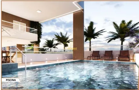 Apartamento com 2 Quartos à venda, 72m² no Guilhermina, Praia Grande