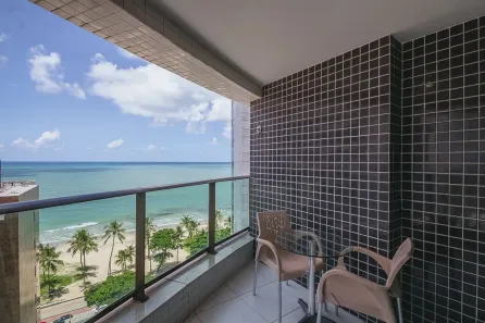 Apartamento com 1 Quarto para alugar, 44m² no Boa Viagem, Recife