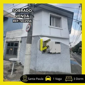 Sobrado com 3 Quartos à venda, 137m² no Santa Paula, São Caetano do Sul