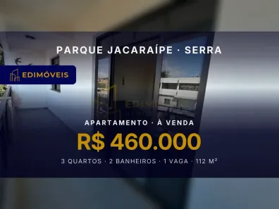 Apartamento com 3 Quartos à venda, 112m² no Parque Jacaraípe, Serra