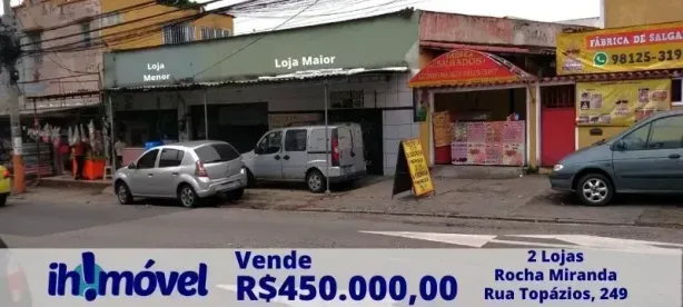 Ponto Comercial à venda, 270m² no Rocha Miranda, Rio de Janeiro