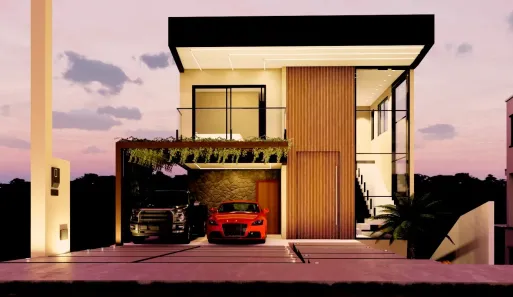 Casa de Condomínio com 4 Quartos à venda, 250m² no Alphaville (Abrantes), Camaçari