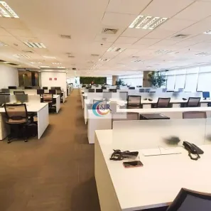 Sala Comercial para alugar, 911m² no Cidade Monções, São Paulo