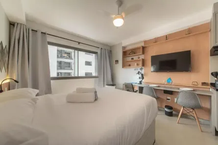 Kitnet com 1 Quarto à venda, 28m² no Santo Amaro, São Paulo