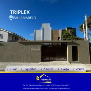 Apartamento com 3 Quartos à venda, 75m² no Nossa Senhora do Ó, Paulista