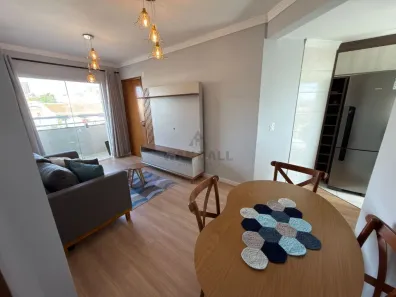Apartamento com 2 Quartos para alugar, 62m² no Cidade Jardim, São José dos Pinhais
