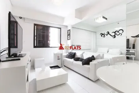 Flat com 1 Quarto para alugar, 33m² no Moema, São Paulo