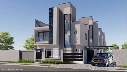 Sobrado com 3 Quartos à venda, 128m² no Capão Raso, Curitiba
