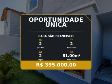Casa com 2 Quartos à venda, 81m² no São Francisco, Serra