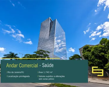Imóvel Comercial para alugar, 1740m² no Saúde, Rio de Janeiro