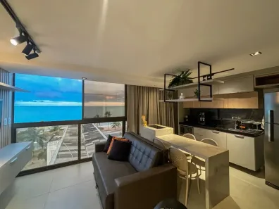 Flat com 1 Quarto à venda, 44m² no Cabo Branco, João Pessoa