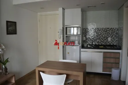 Flat com 1 Quarto para alugar, 38m² no Moema, São Paulo
