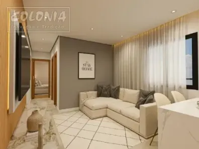 Apartamento com 2 Quartos à venda, 59m² no Campestre, Santo André