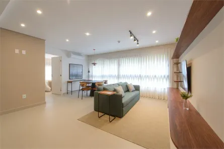 Apartamento com 1 Quarto para alugar, 56m² no Vila Nova Conceição, São Paulo
