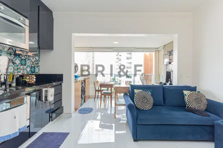 Apartamento com 1 Quarto à venda, 40m² no Cidade Monções, São Paulo