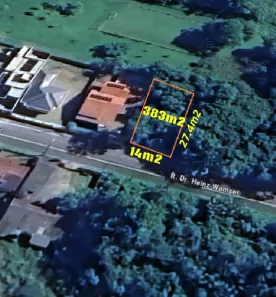 Lote/Terreno à venda, 383m² no Ribeirão do Bugre, Luiz Alves