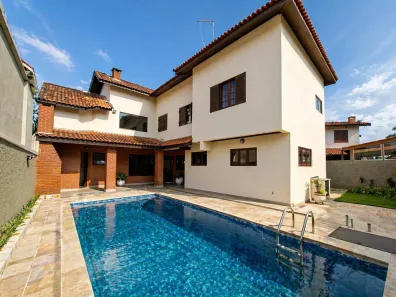 Casa de Condomínio com 3 Quartos para alugar, 390m² no São Paulo II, Cotia
