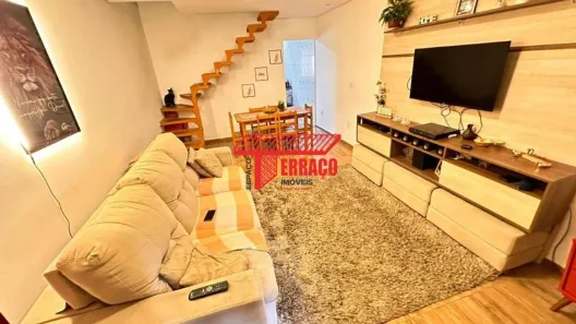 Sobrado com 3 Quartos à venda, 119m² no Condomínio Maracanã, Santo André
