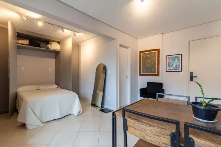 Apartamento com 1 Quarto para venda ou aluguel, 33m² no Vila Pompéia, São Paulo