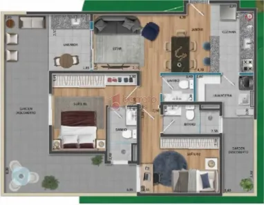 Apartamento com 2 Quartos à venda, 66m² no Vila Marlene, Jundiaí