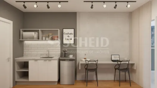 Flat com 1 Quarto à venda, 24m² no Vila Cordeiro, São Paulo