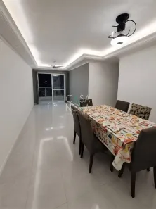 Apartamento com 3 Quartos para alugar, 87m² no Macuco, Santos