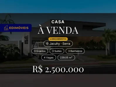 Casa com 3 Quartos à venda, 498m² no Jacuhy, Serra
