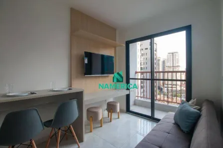 Apartamento com 1 Quarto para alugar, 28m² no Jardim das Acácias, São Paulo