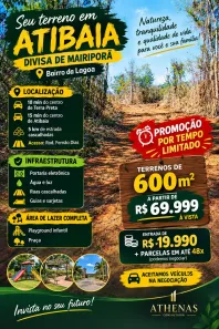 Lote/Terreno à venda, 600m² no Centro, Atibaia