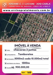 Fazenda/Sítio à venda, 10000m² no Praia do Ervino, São Francisco do Sul