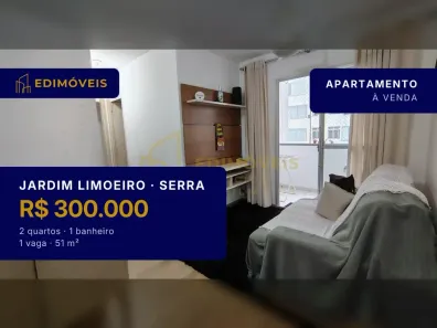 Apartamento com 2 Quartos à venda, 51m² no Jardim Limoeiro, Serra